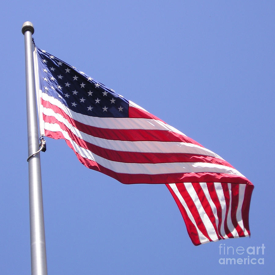 US Flag. Beauty and pride Photograph by Sofia Goldberg - Fine Art America