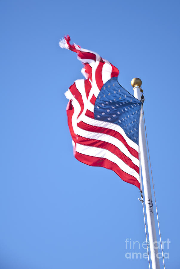 USA Flag Photograph by Glenn Gordon