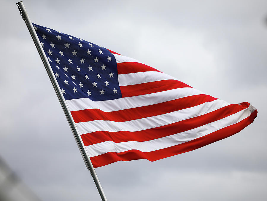 U.S. Flag Photograph by Hyuntae Kim