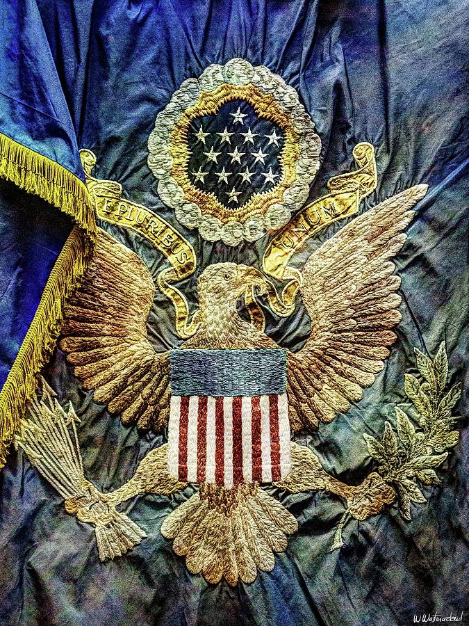 US Infantry Regimental Colors of the Great War Photograph by Weston Westmoreland