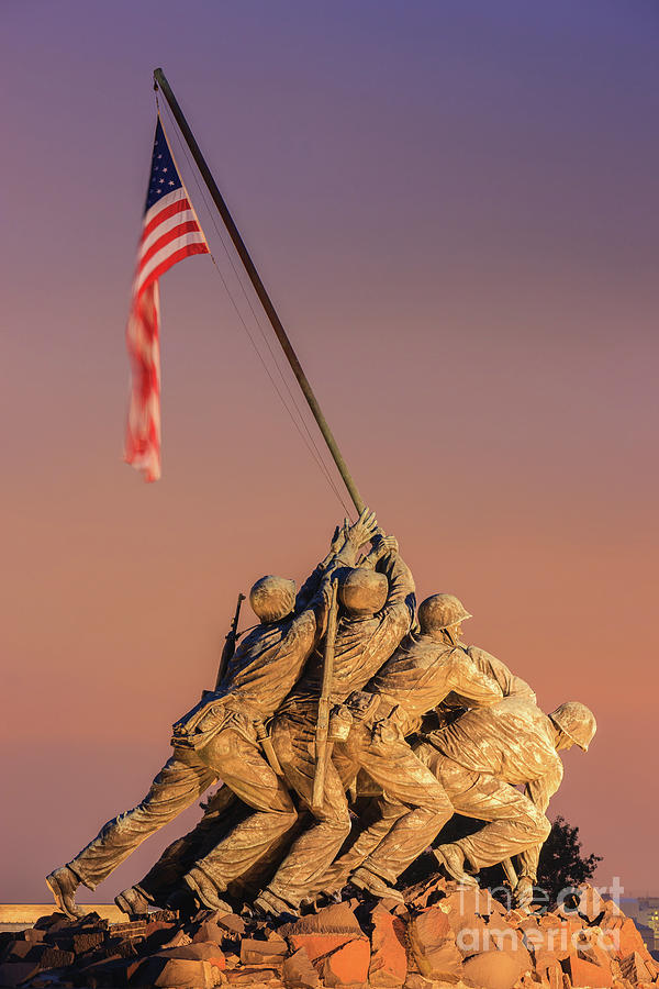 US Marine Corps War Memorial 2 Photograph by Henk Meijer Photography