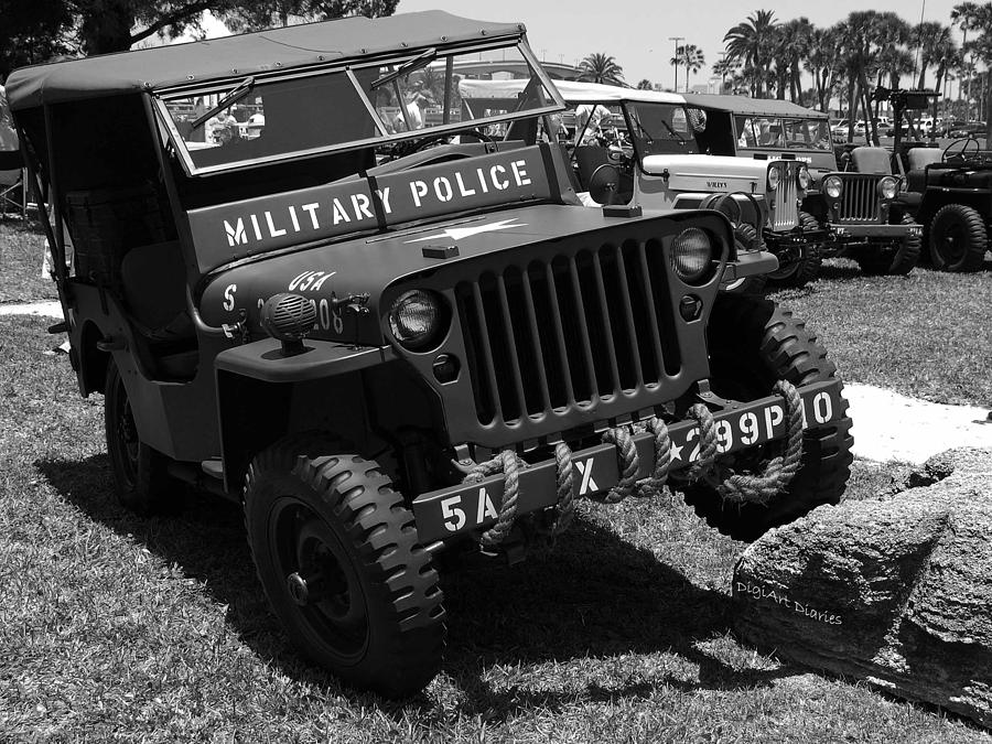 U.S. MP Vehicle Photograph by DigiArt Diaries by Vicky B Fuller