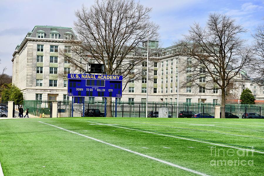 U.S. Naval Academy Lacrosse Field Photograph by JL Images