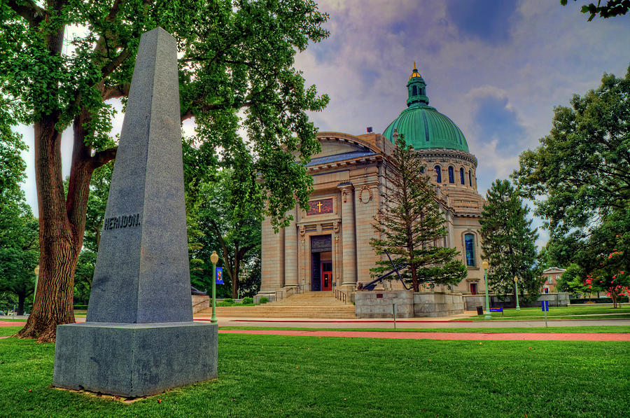Us Naval Academy S Herndon Monument Photograph By Craig Fildes Pixels