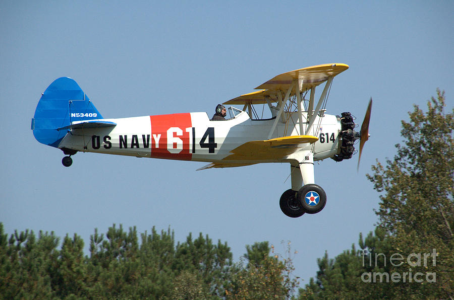 US NAVY Biplane Photograph by Bernd Billmayer - Pixels