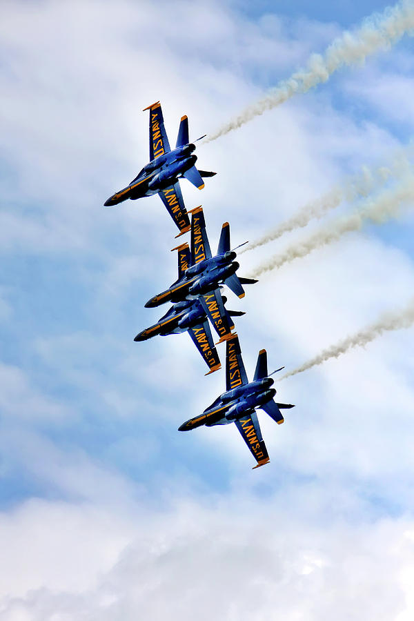 US Navy Blue Angels Photograph by KG Thienemann