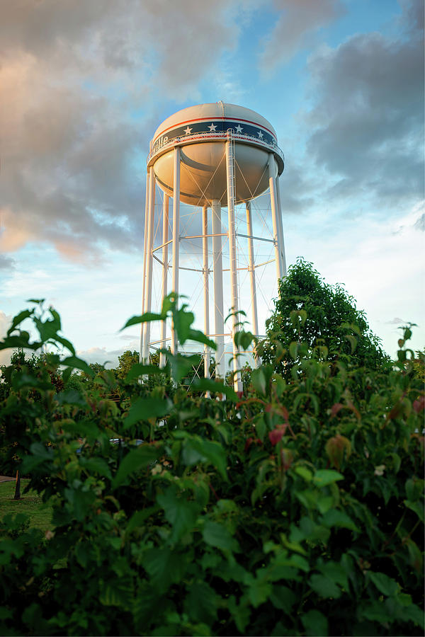 USA Water Tower Photograph by Gregory Ballos