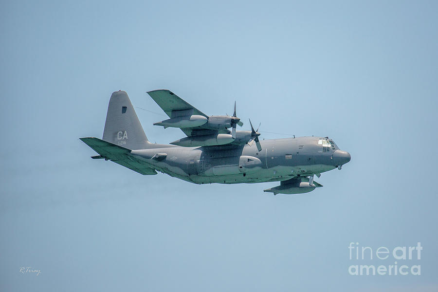 USAF C-130 Hercules Aircraft Photograph by Rene Triay FineArt Photos