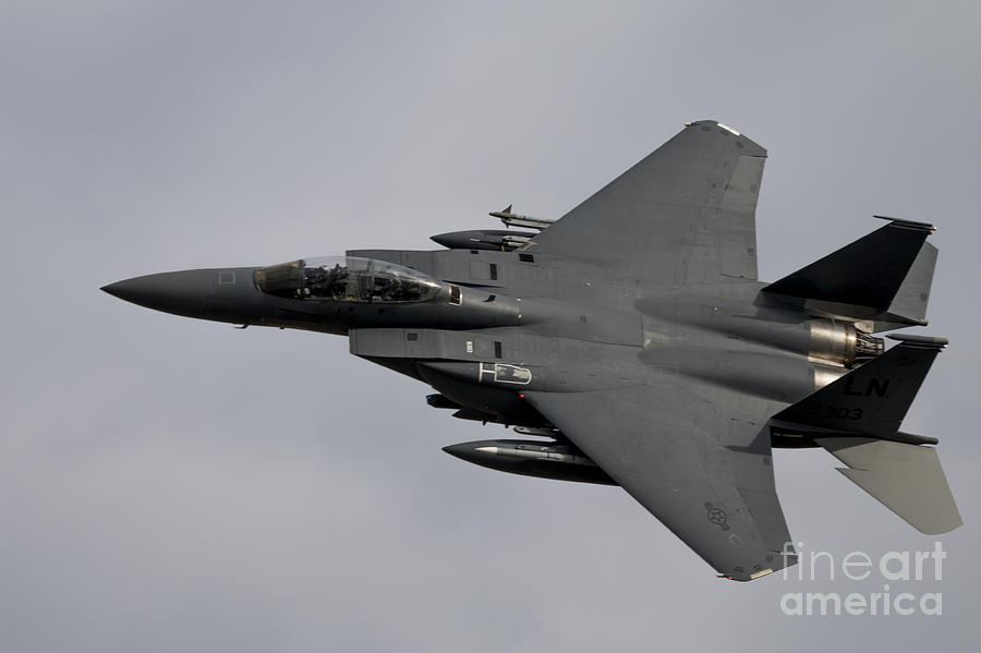 F15 Digital Art - USAF Eagle by Airpower Art