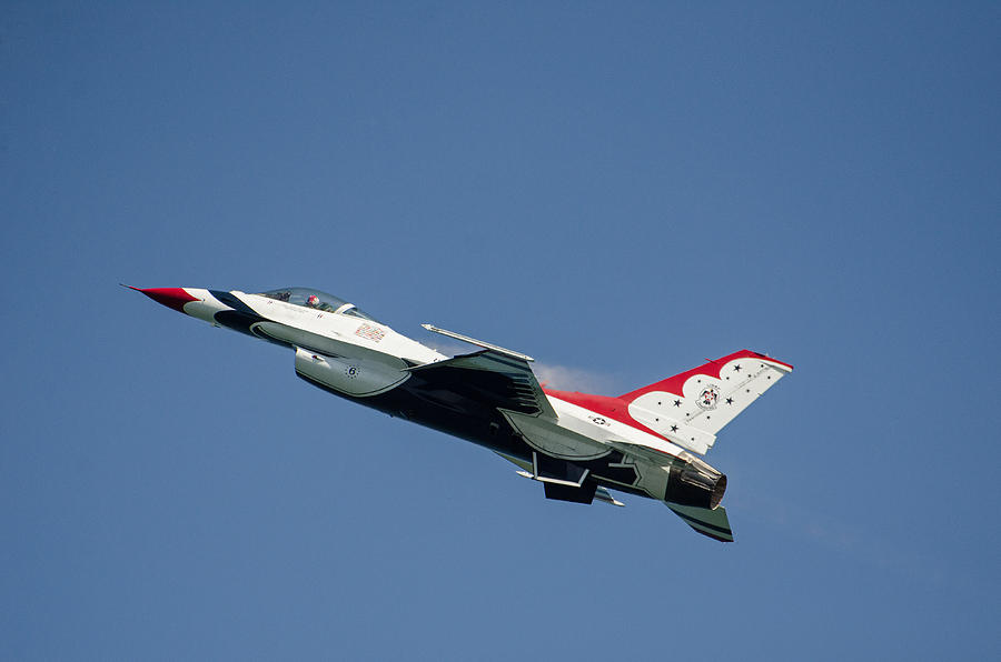 USAF   Thunderbird Photograph by Susan McMenamin