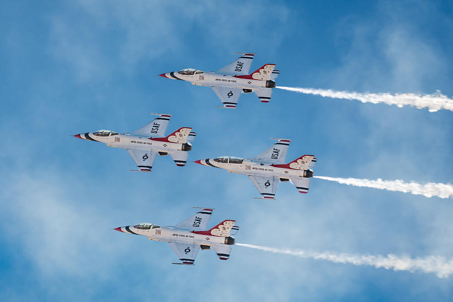 USAF Thunderbirds Photograph by James Capo