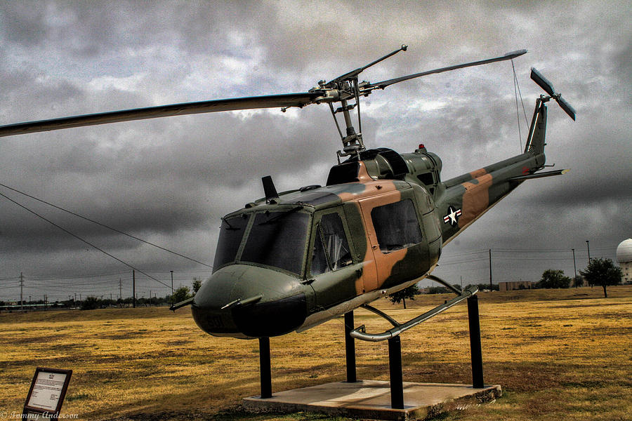 USAF UH-1B Huey Photograph by Tommy Anderson - Fine Art America