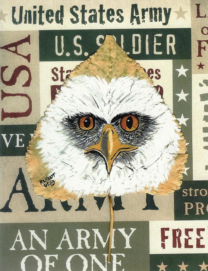 U.S.Army Eagle Painting by Ralph Root