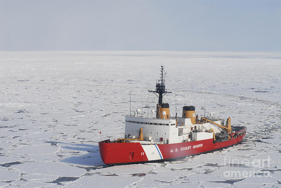 Transportation Photograph - Uscgc Polar Sea Conducts A Research by Stocktrek Images