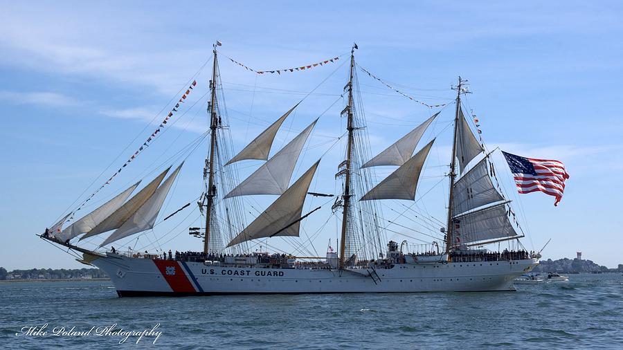 U. S. Coast Guard Eagle Photograph By Mike Poland - Fine Art America