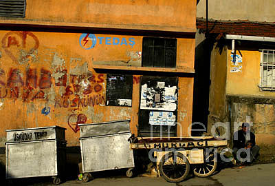 Istanbul Photograph - Uskudar Temiz by K Randall Wilcox Istanbul Photograph - Uskudar Temiz by K Randall Wilcox