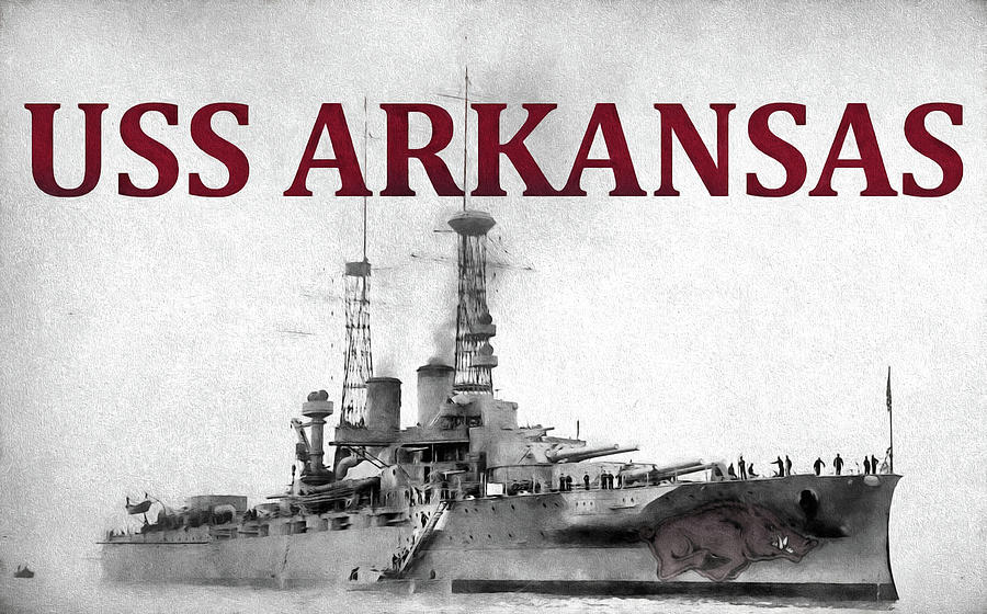 USS Arkansas Photograph by JC Findley