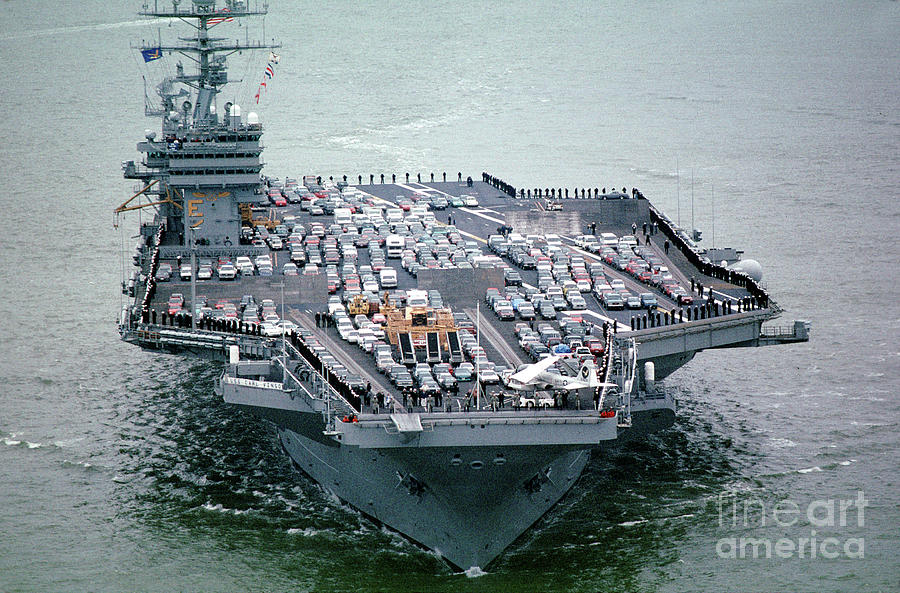 USS Carl Vinson, CVN-70 Photograph by Wernher Krutein