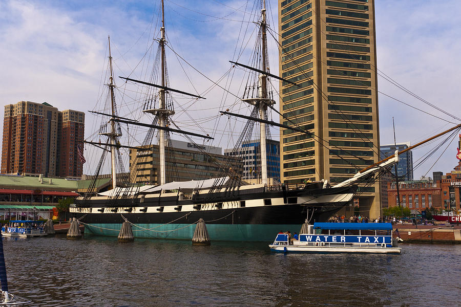 USS Constellation Photograph by Lou Ford