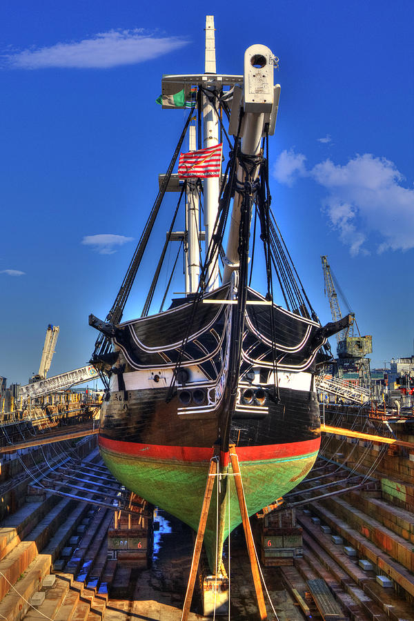 USS Constitution - Boston MA Photograph by Joann Vitali