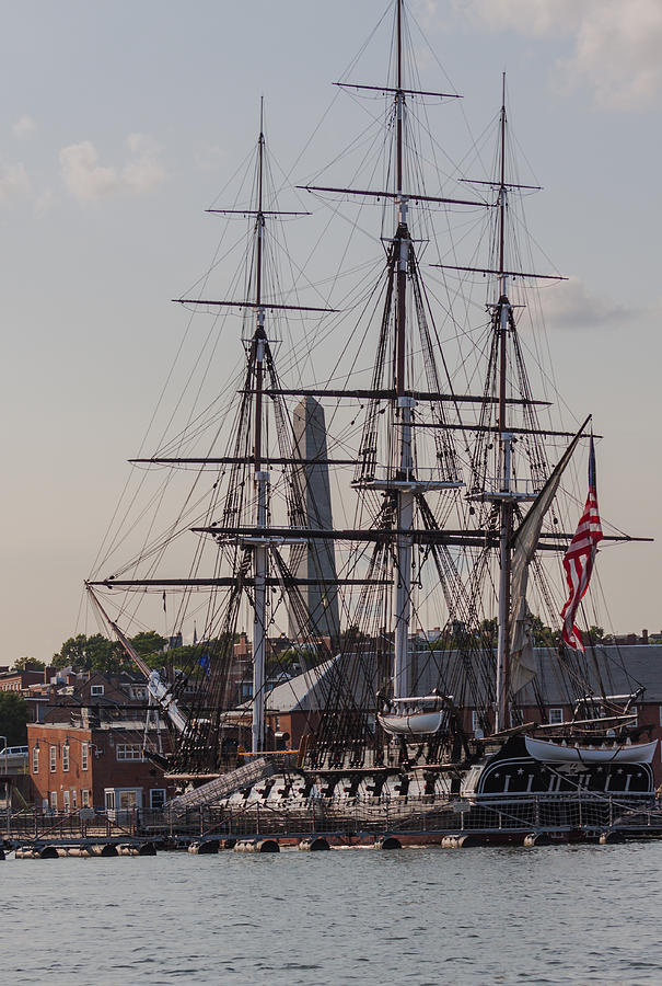 Boston Photograph - USS Constitution by Brian MacLean