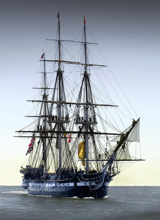 USS Constitution Photograph by Fred LeBlanc