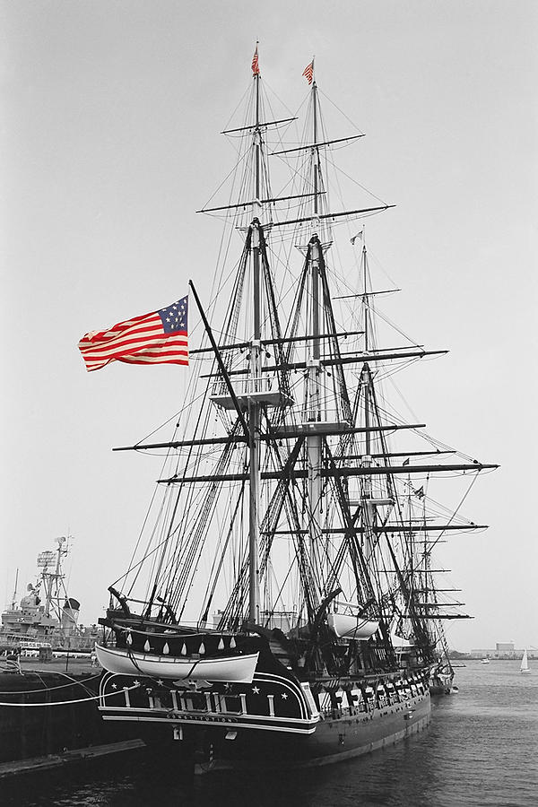 USS Constitution Photograph by Joann Vitali