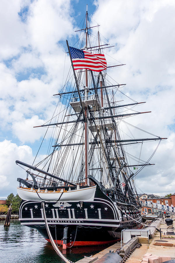USS Constitution Photograph by SR Green