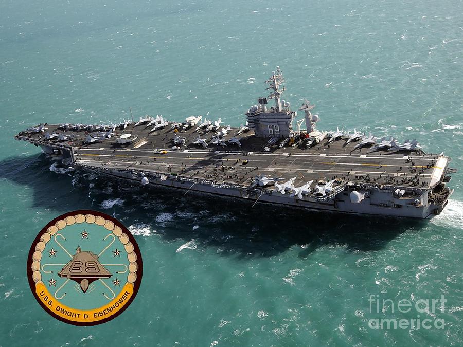 Uss Dwight D Eisenhower Photograph by Baltzgar