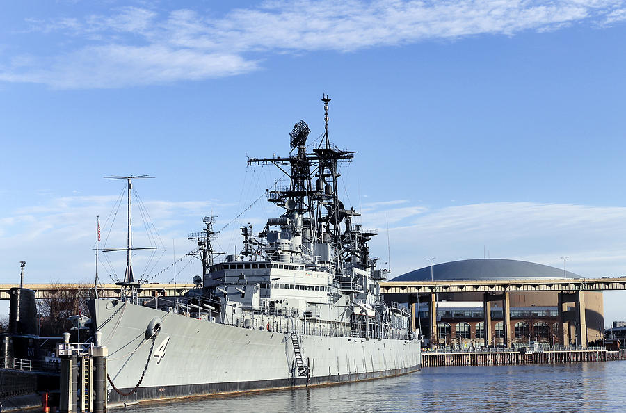 Skyline Photograph - USS Little Rock 2 by Peter Chilelli