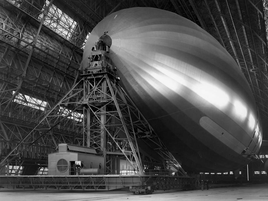 USS Macon - Americas Scouting Airship Photograph by War Is Hell Store