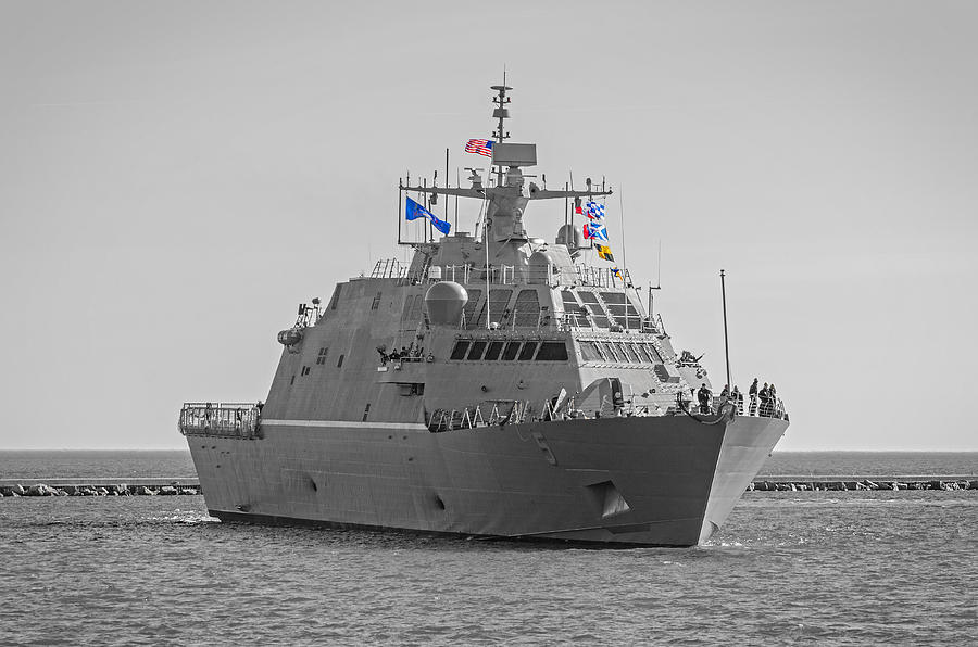 USS MIlwaukee 3 Photograph by Susan McMenamin