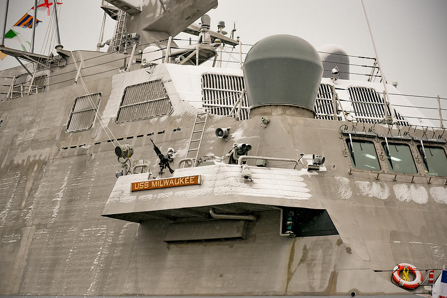 USS Milwaukee Photograph by James Meyer