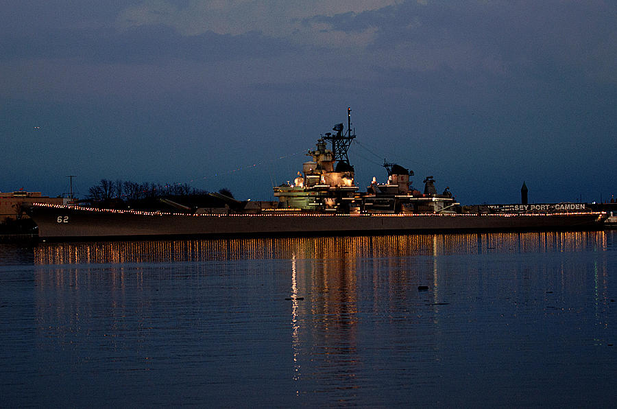 USS New Jersey Photograph by Mark Carosiello