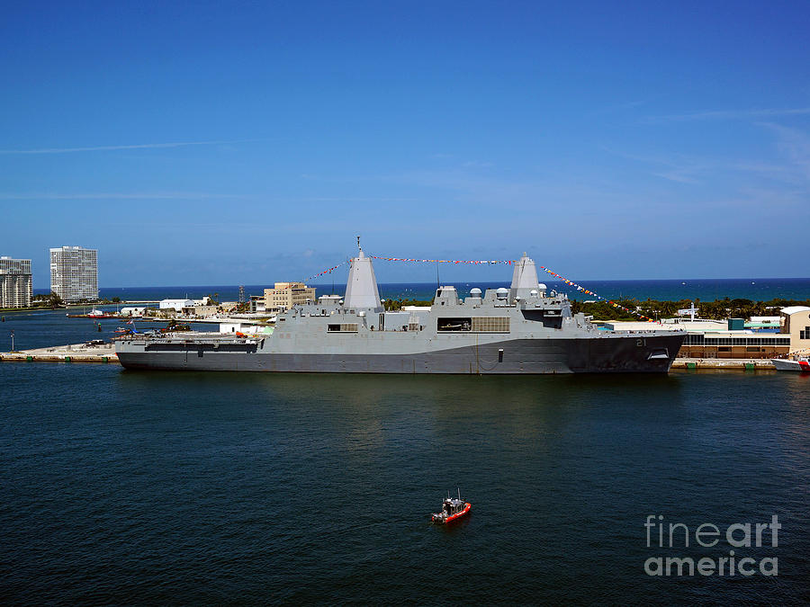 USS New York Photograph by Sue Melvin