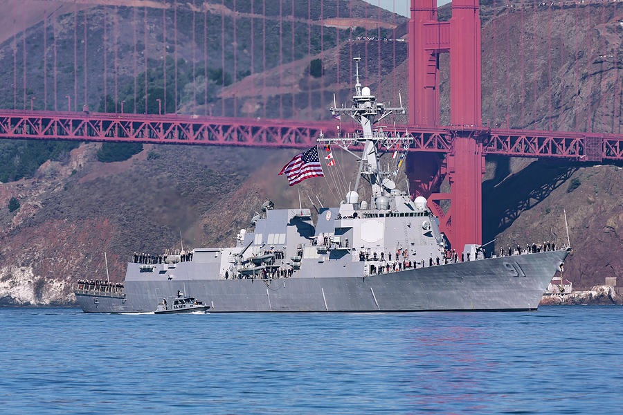USS Pinckney DDG-91 Photograph by Rick Pisio
