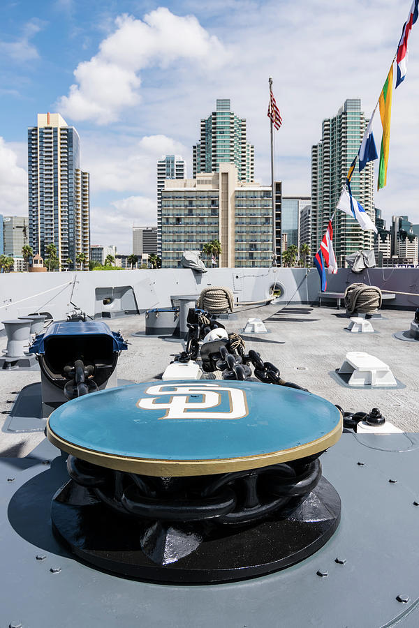 San Diego Photograph - LPD22 USS San Deigo by Robert VanDerWal