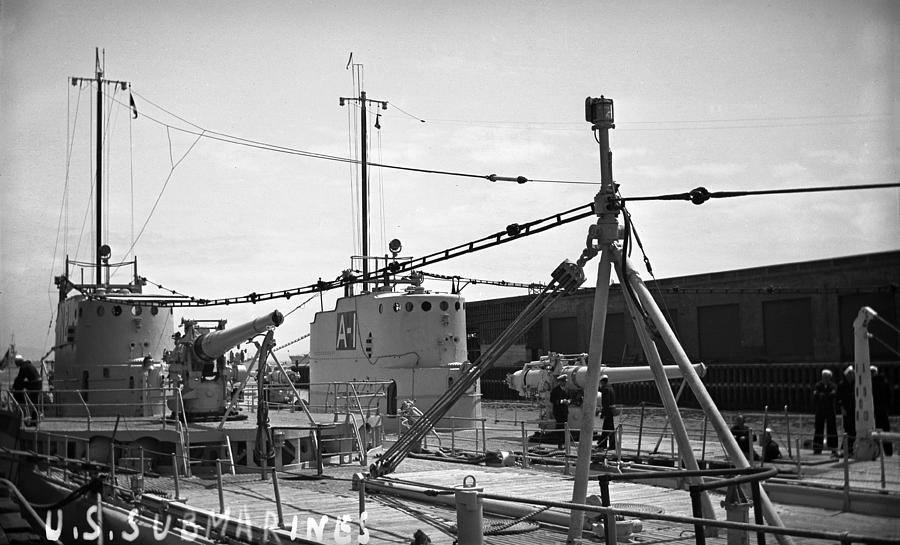 USS Submarines Nautilus and Argonaut 3 Photograph by Waldemar Sievers