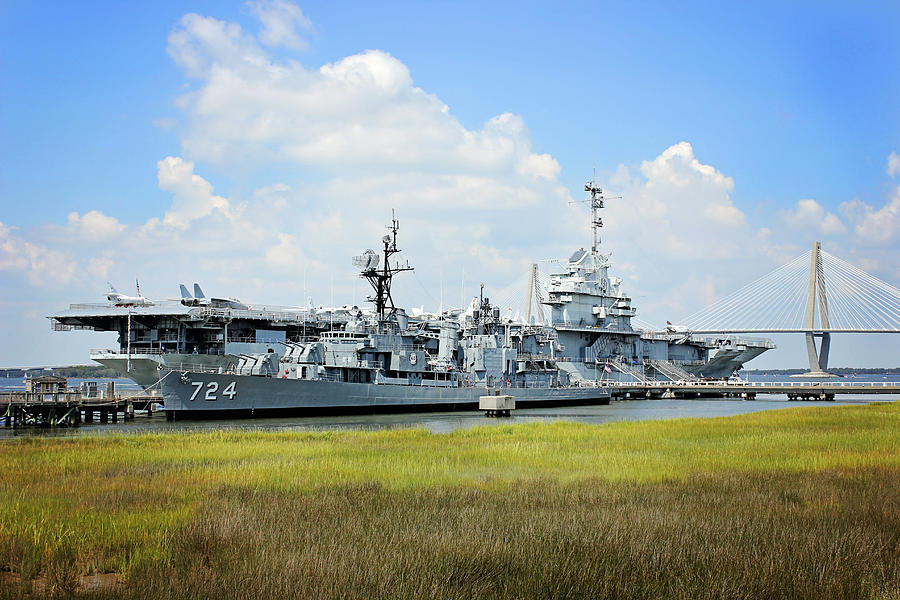 USS Yorktown Photograph by Sharon McConnell