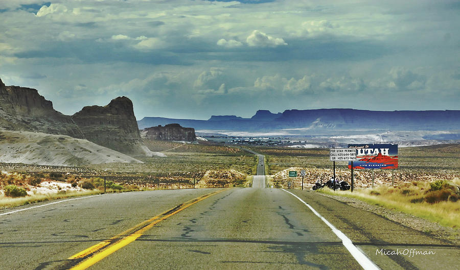 Utah Border Photograph by Micah Offman