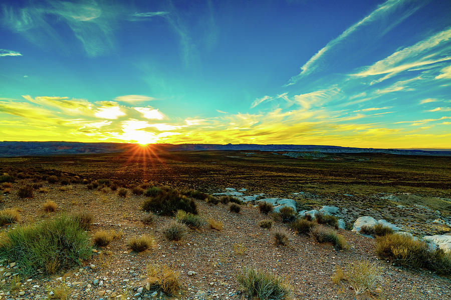 Utah Desert Sunset Photograph by Raul Rodriguez