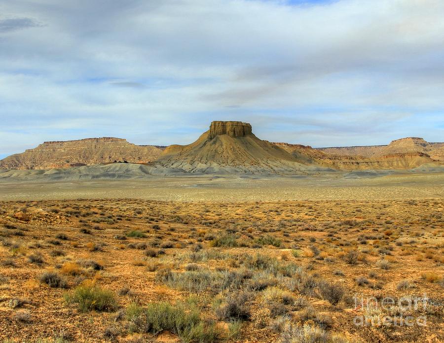 Desert Photograph - Utah Grand Staircase Escalante National Monument Desert by Charlene Cox