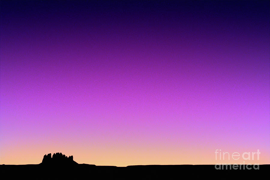 Utah - Monument Valley Sunset Sky Photograph by Terry Elniski
