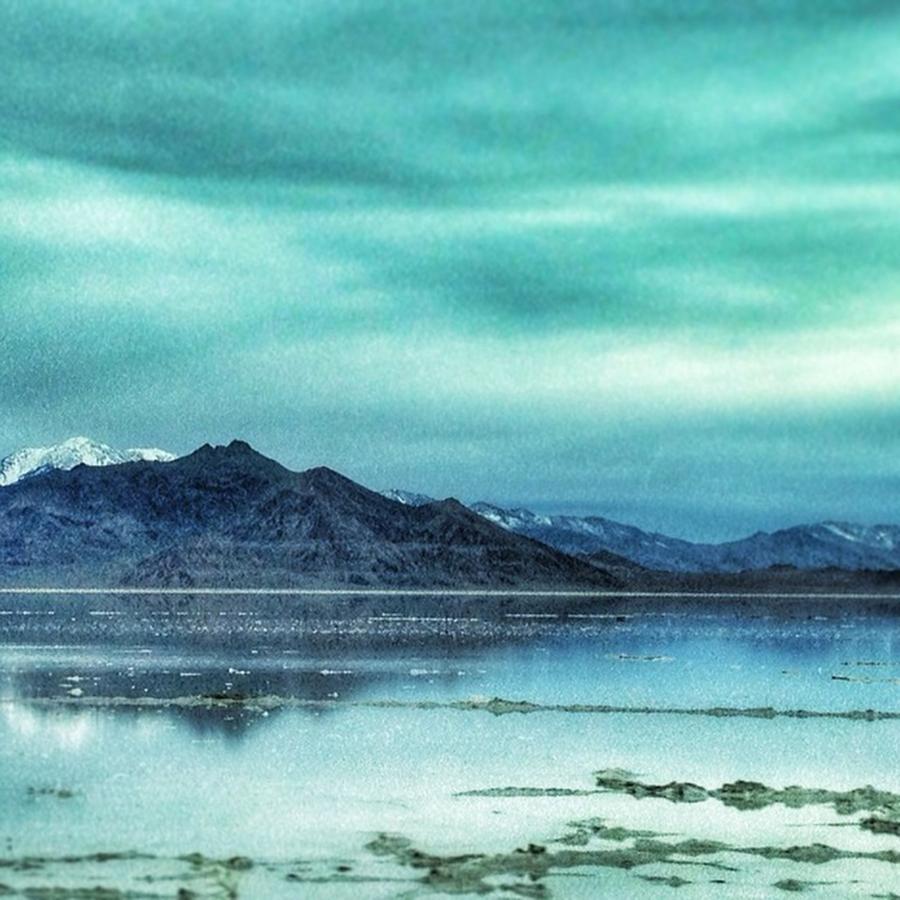 Mountain Photograph - #utah #mountains On A #cloudy #rainy Day by Amber Harlow