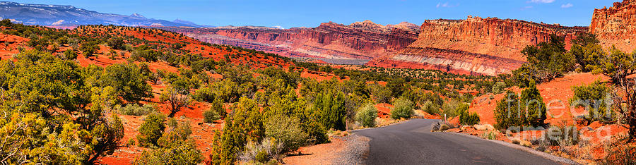 Utah Rainbow Drive Photograph by Adam Jewell