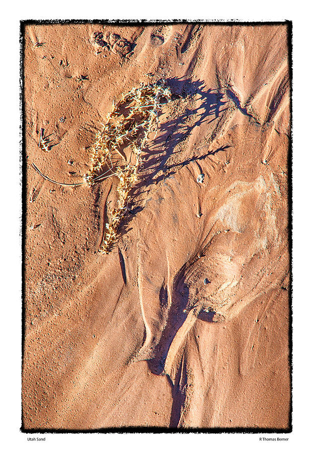 Utah Sand Photograph by R Thomas Berner