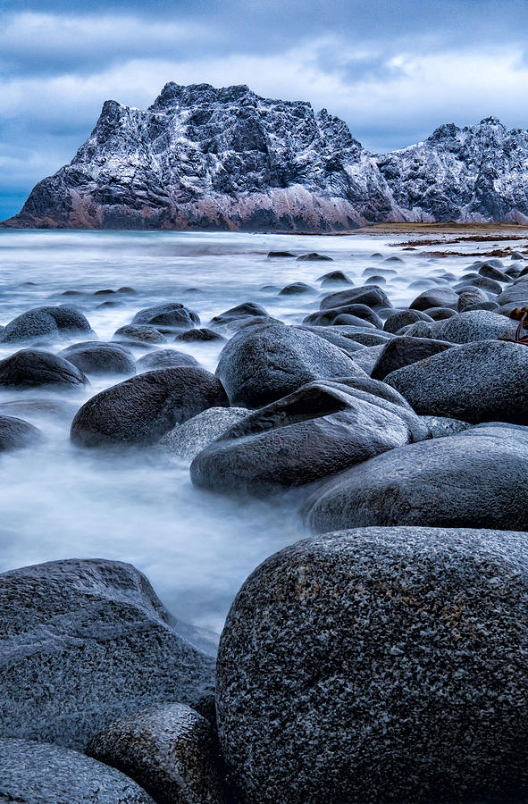 Uttakleiv Beach, Norway Photograph by Roberta Kayne