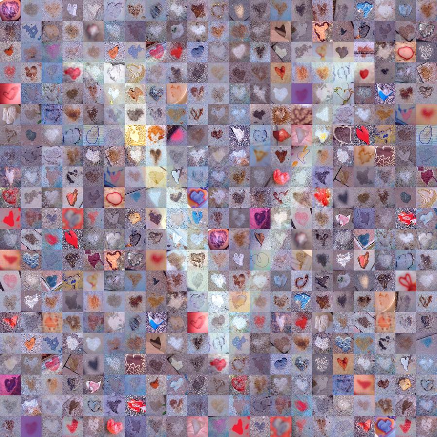 V in Confetti Digital Art by Boy Sees Hearts