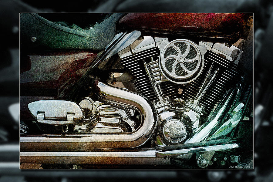 V Twin Photograph by WB Johnston