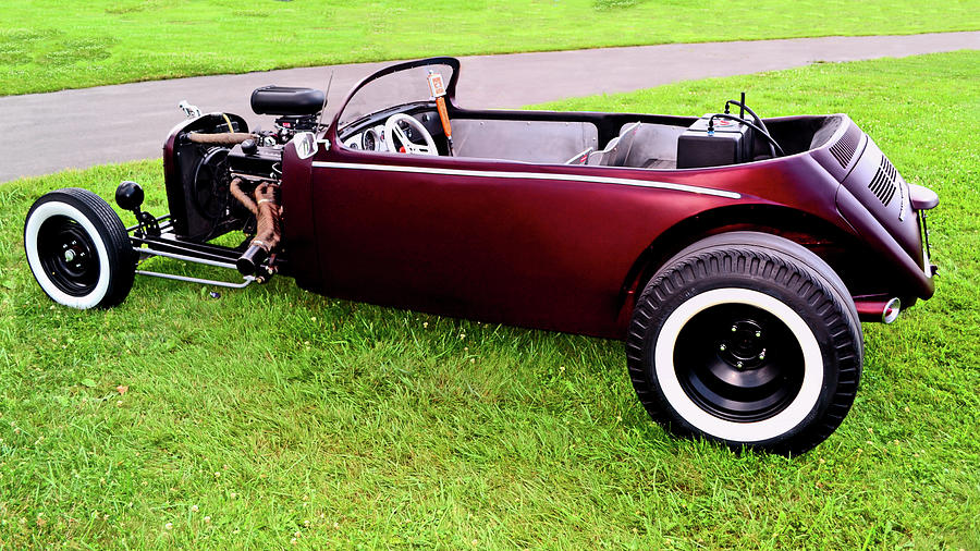 V W Rat Rod 002 Photograph by George Bostian